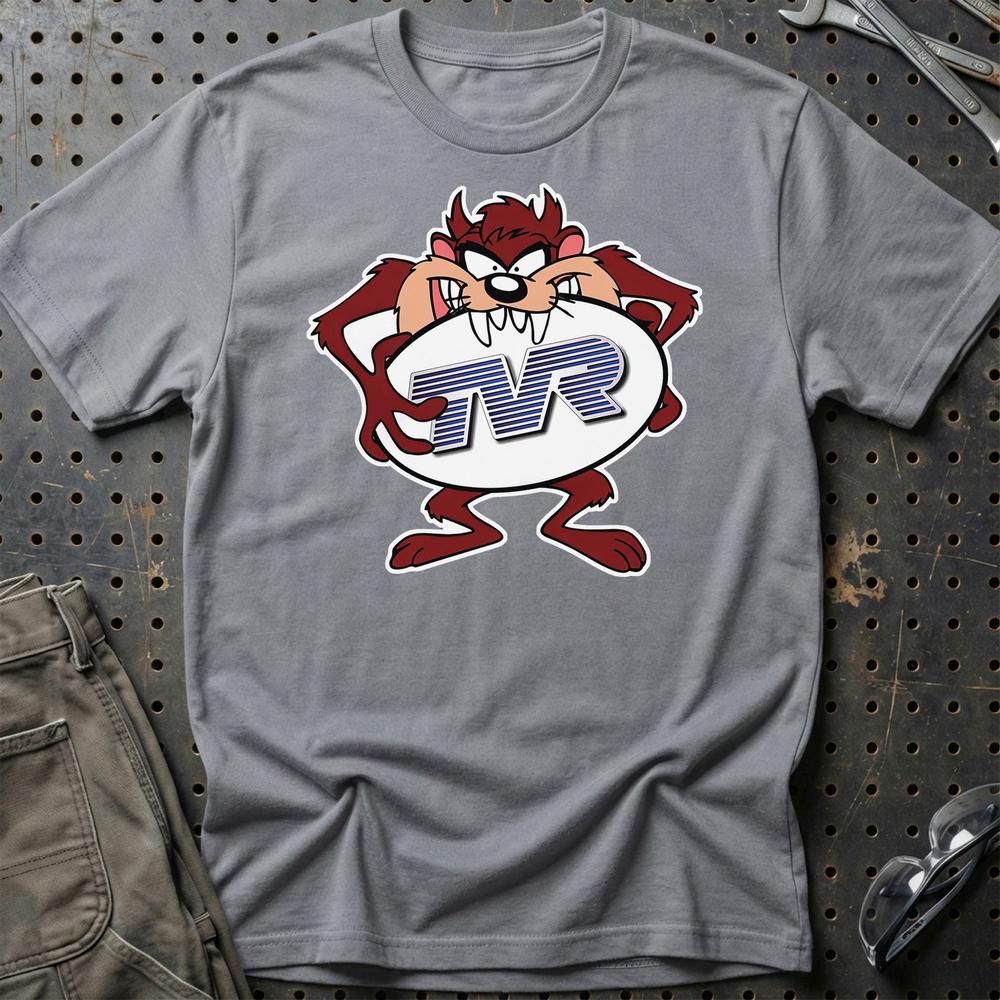TVR TAZ T-Shirt-Beklædning-TVR-Grå Sport-S-Garage Culture Shop- garage - man cave - merchandise