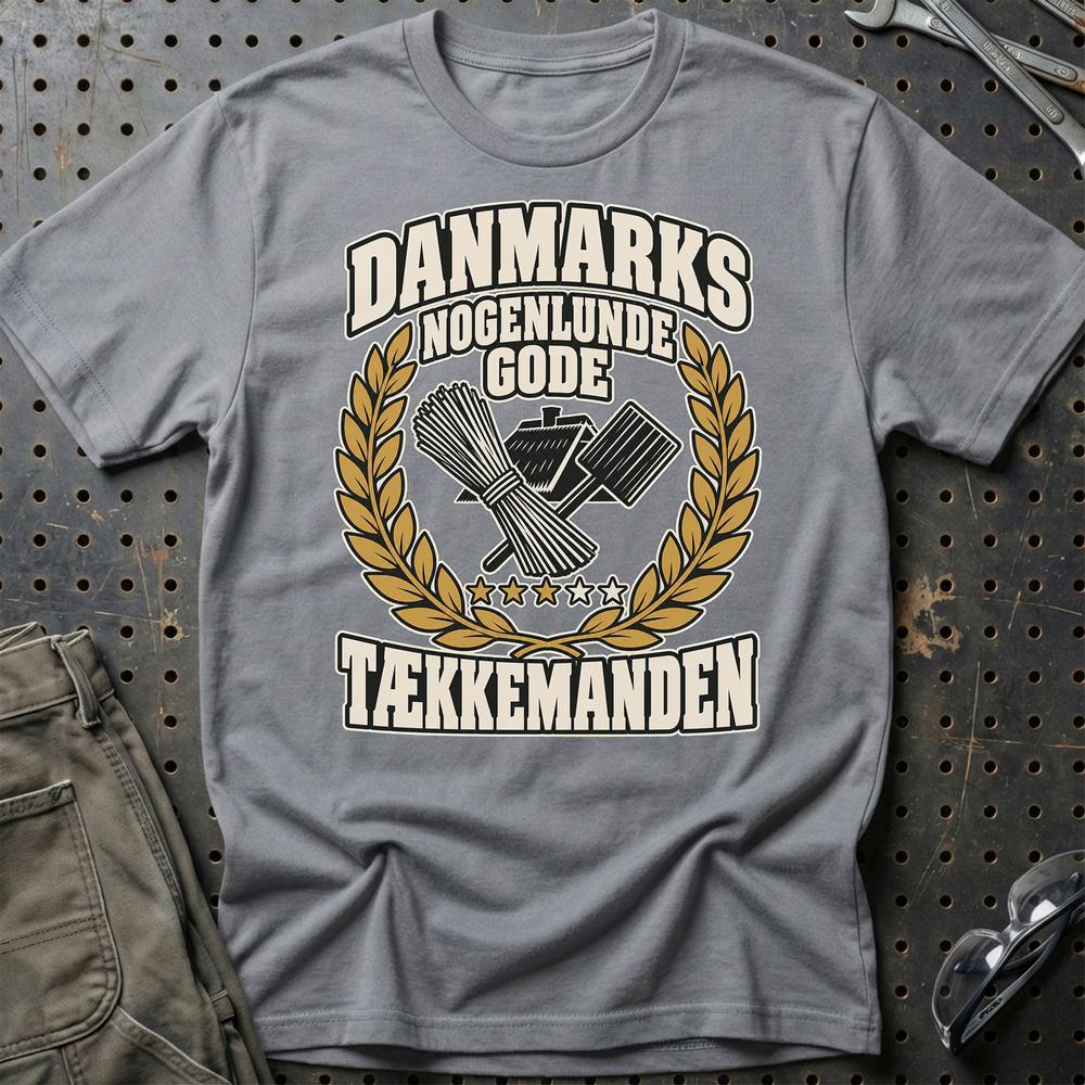 
Produktbillede af Tækkemand – Danmarks Nogenlunde Gode T-Shirt