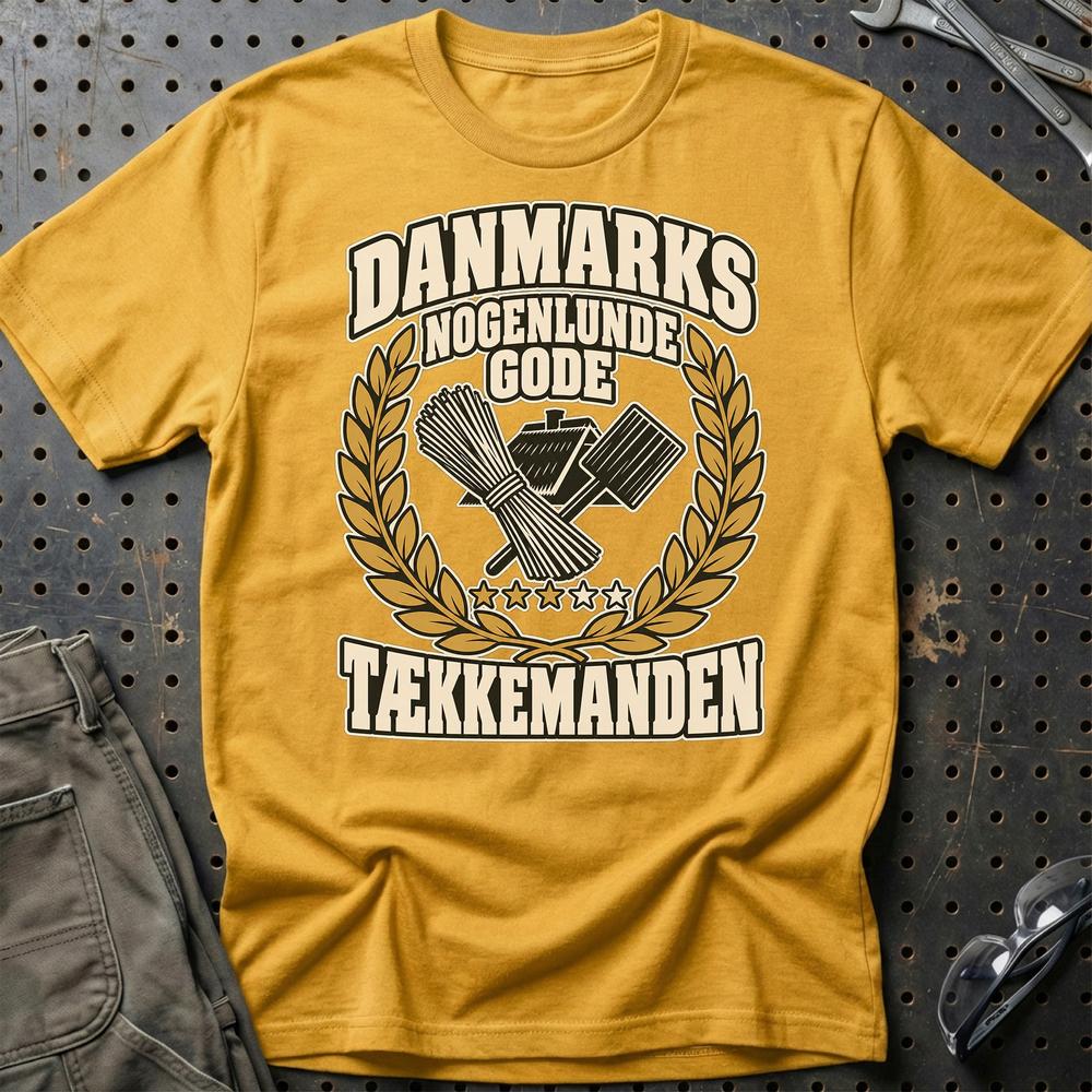 
Produktbillede af Tækkemand – Danmarks Nogenlunde Gode T-Shirt