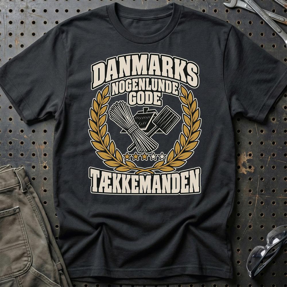 
Produktbillede af Tækkemand – Danmarks Nogenlunde Gode T-Shirt
