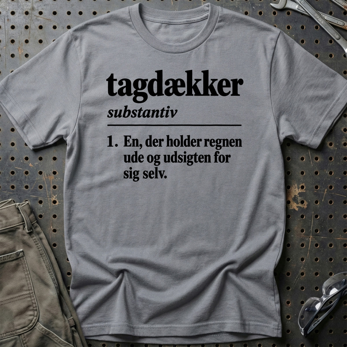 
Tagdækker – Definition T-Shirt – Grå Sport