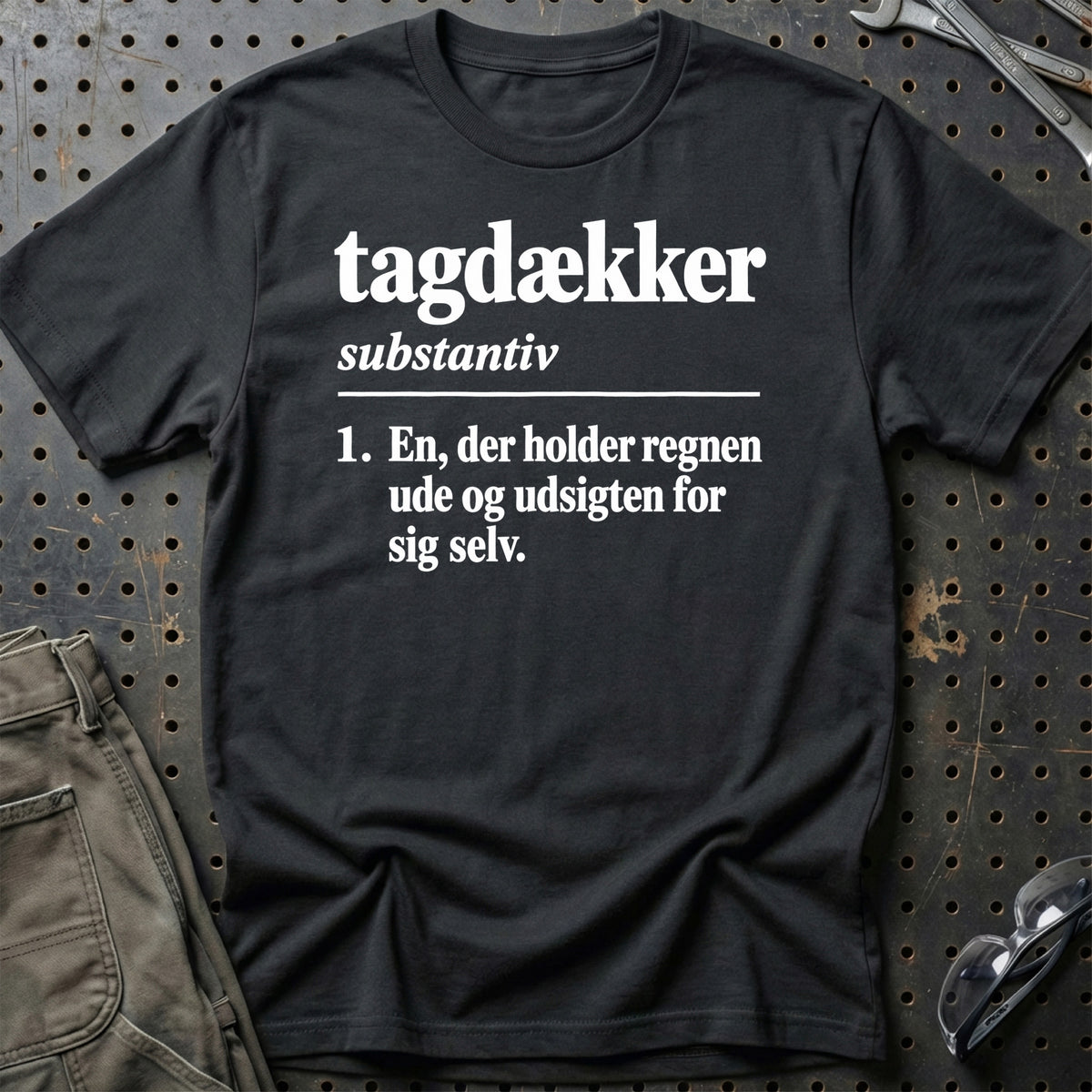 
Tagdækker – Definition T-Shirt – Sort