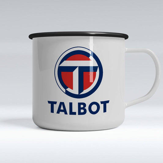 Talbot Emaljekrus-Krus-Talbot-Garage Culture Shop- garage - man cave - merchandise