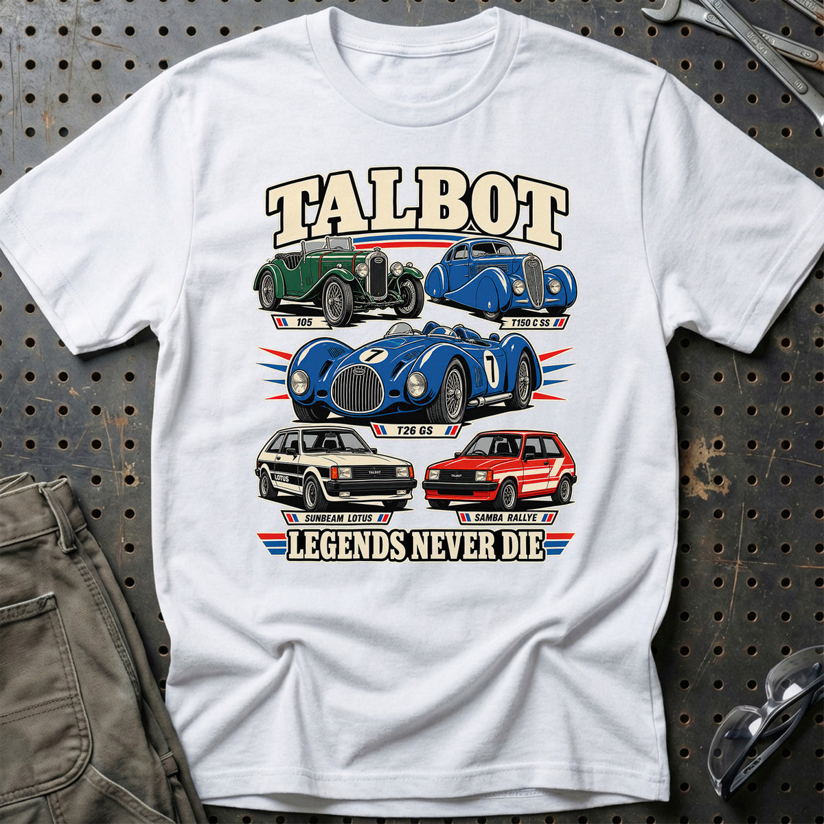 
Produktbillede af Talbot Legends Never Die T-Shirt