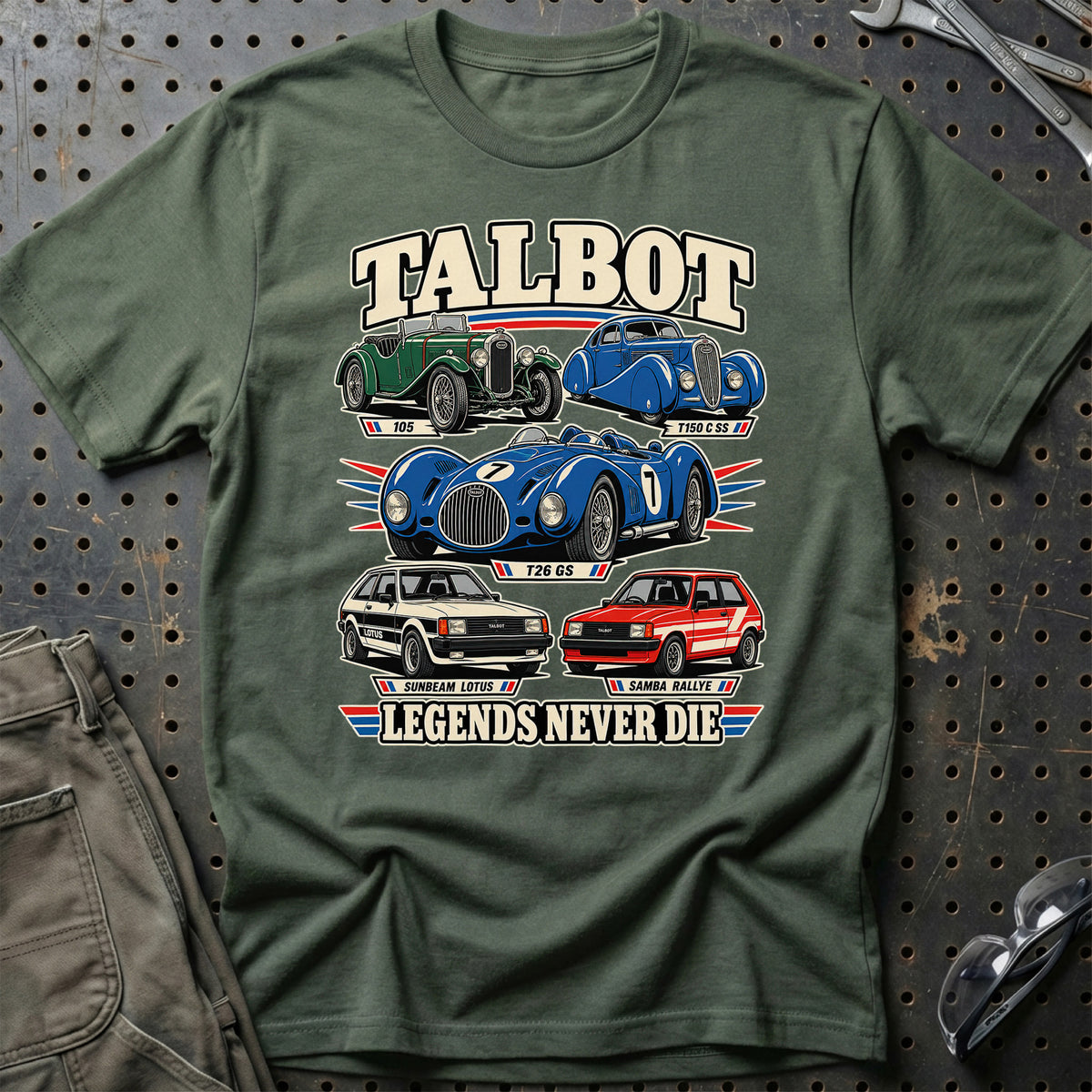 
Produktbillede af Talbot Legends Never Die T-Shirt