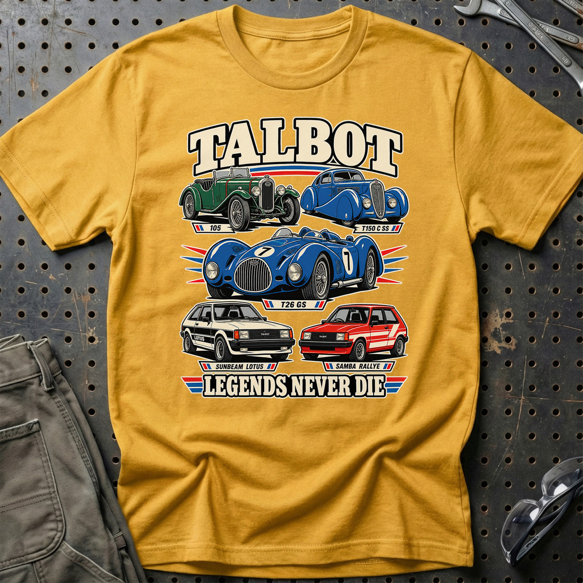 
Produktbillede af Talbot Legends Never Die T-Shirt