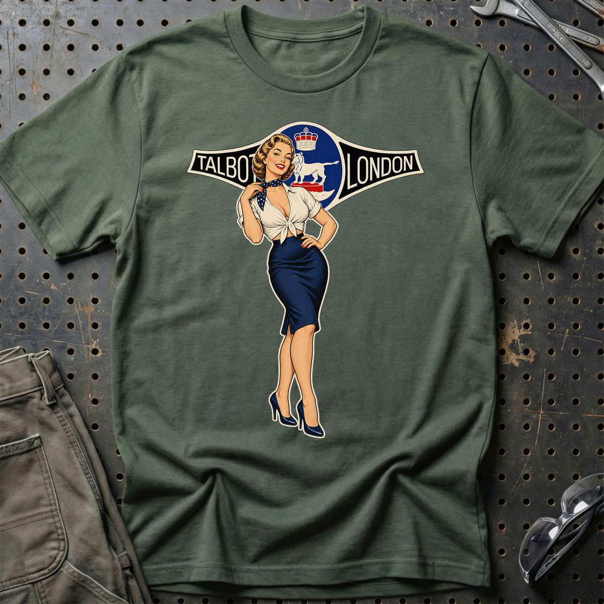 
Produktbillede af Talbot Retro Pinup T-Shirt