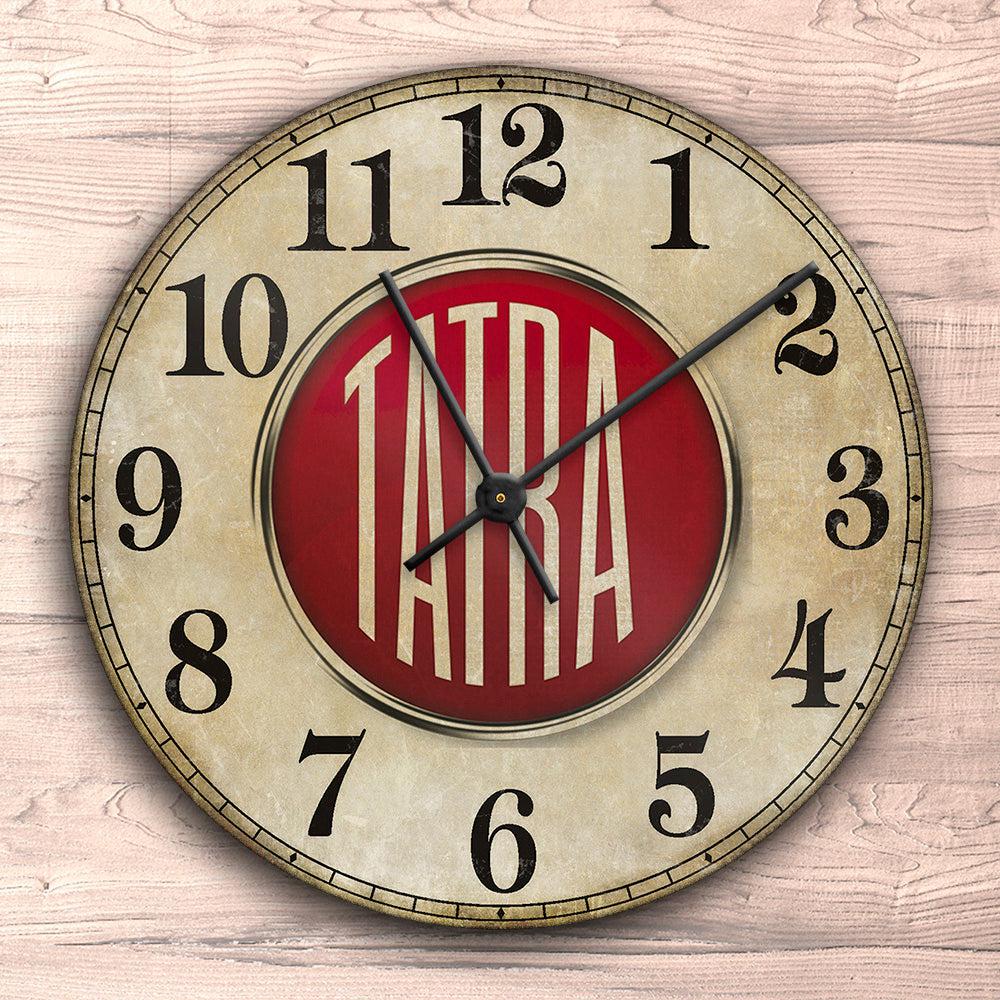 Tatra Vægur Rundt-Clock-Tatra-Garage Culture Shop- garage - man cave - merchandise
