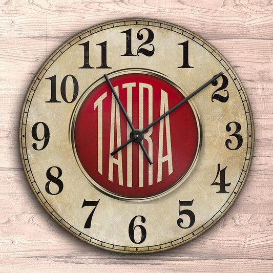 Tatra Vægur Rundt-Clock-Tatra-Garage Culture Shop- garage - man cave - merchandise