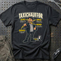 Taxichauffør – Anatomi T-Shirt – Sort