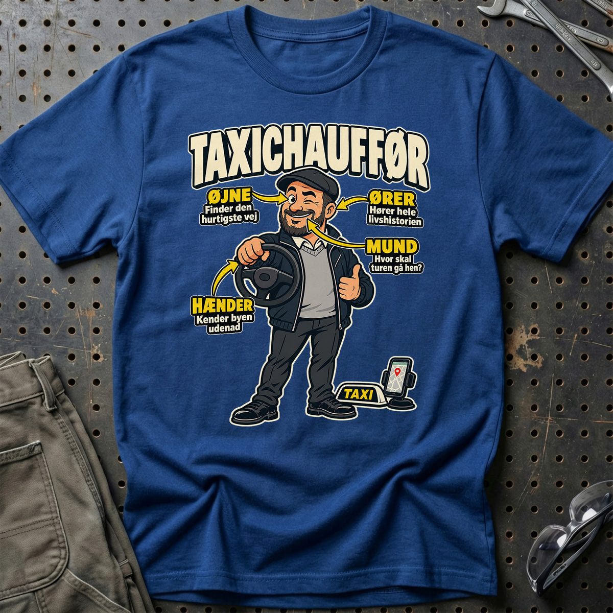 
Produktbillede af Taxichauffør – Anatomi T-Shirt