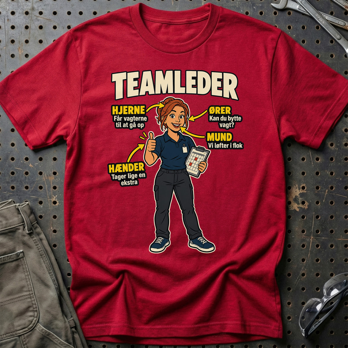 
Produktbillede af Teamleder – Anatomi T-Shirt