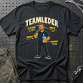 Teamleder – Anatomi T-Shirt-Beklædning-Garage Culture-Sort-S-Garage Culture Shop- garage - man cave - merchandise