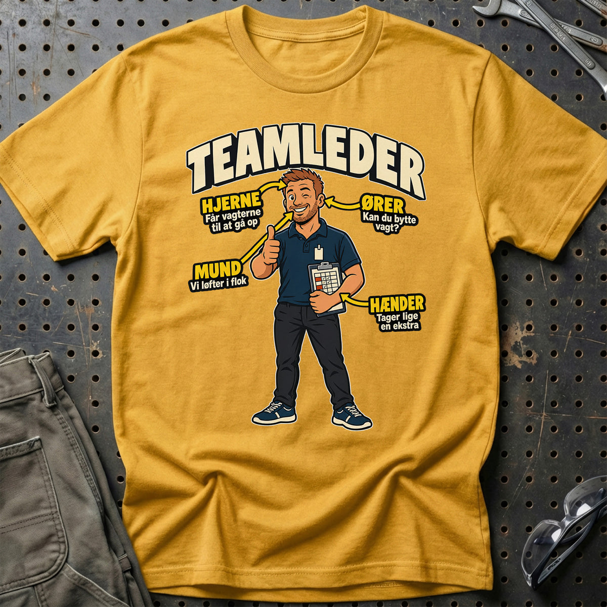 
Produktbillede af Teamleder – Anatomi T-Shirt