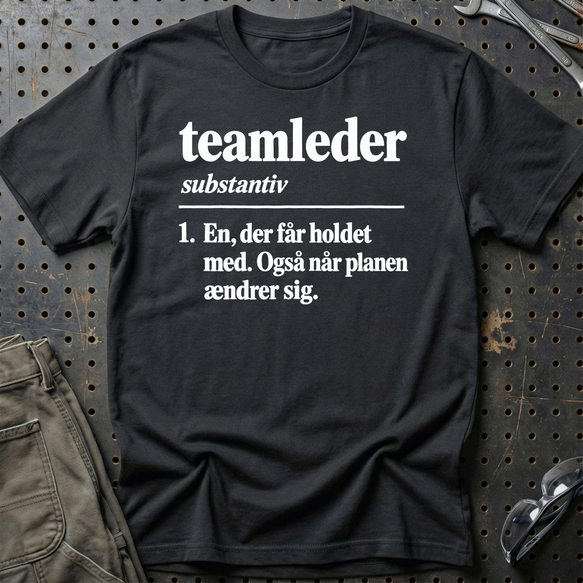 
Teamleder – Definition T-Shirt – Sort
