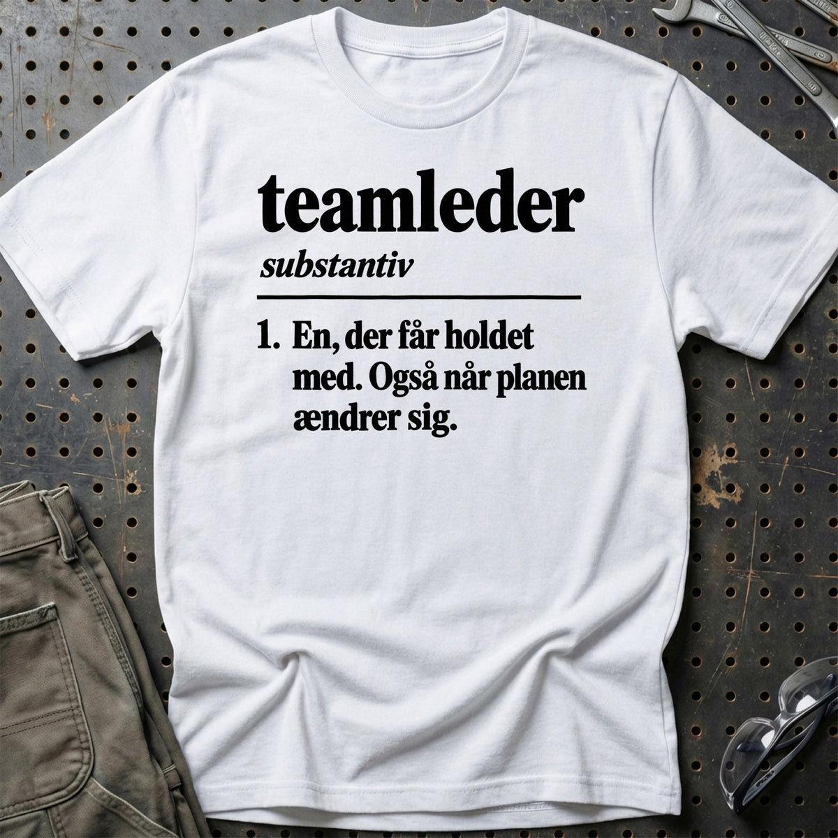 
Teamleder – Definition T-Shirt – Hvid