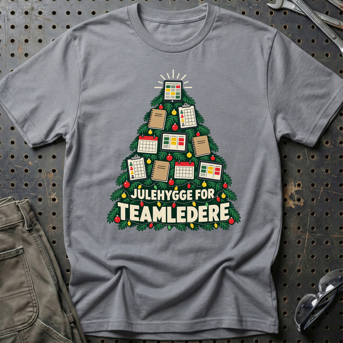 
Teamleder – Julehygge – Unisex T-Shirt – Grå Sport