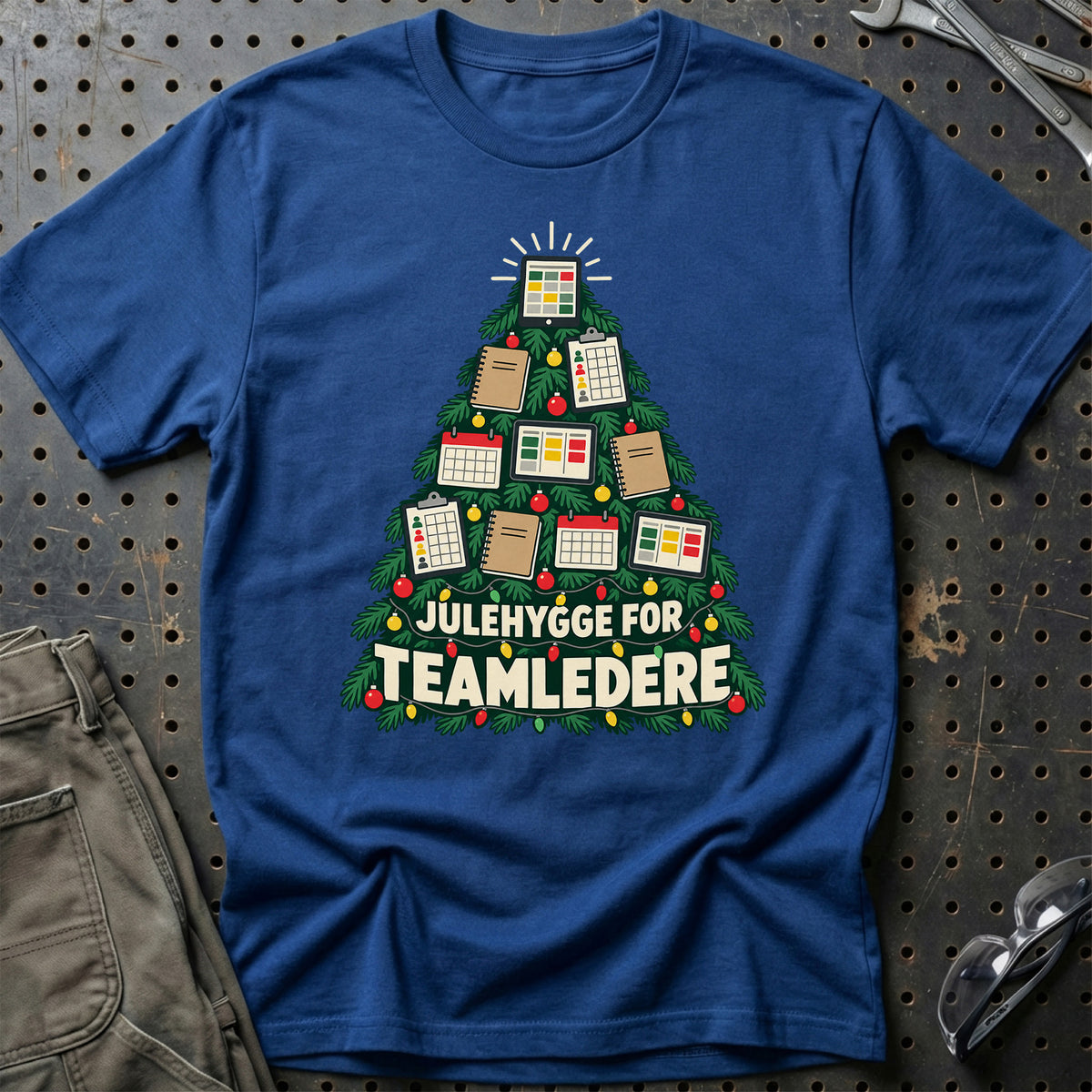 
Teamleder – Julehygge – Unisex T-Shirt – Blå Royal