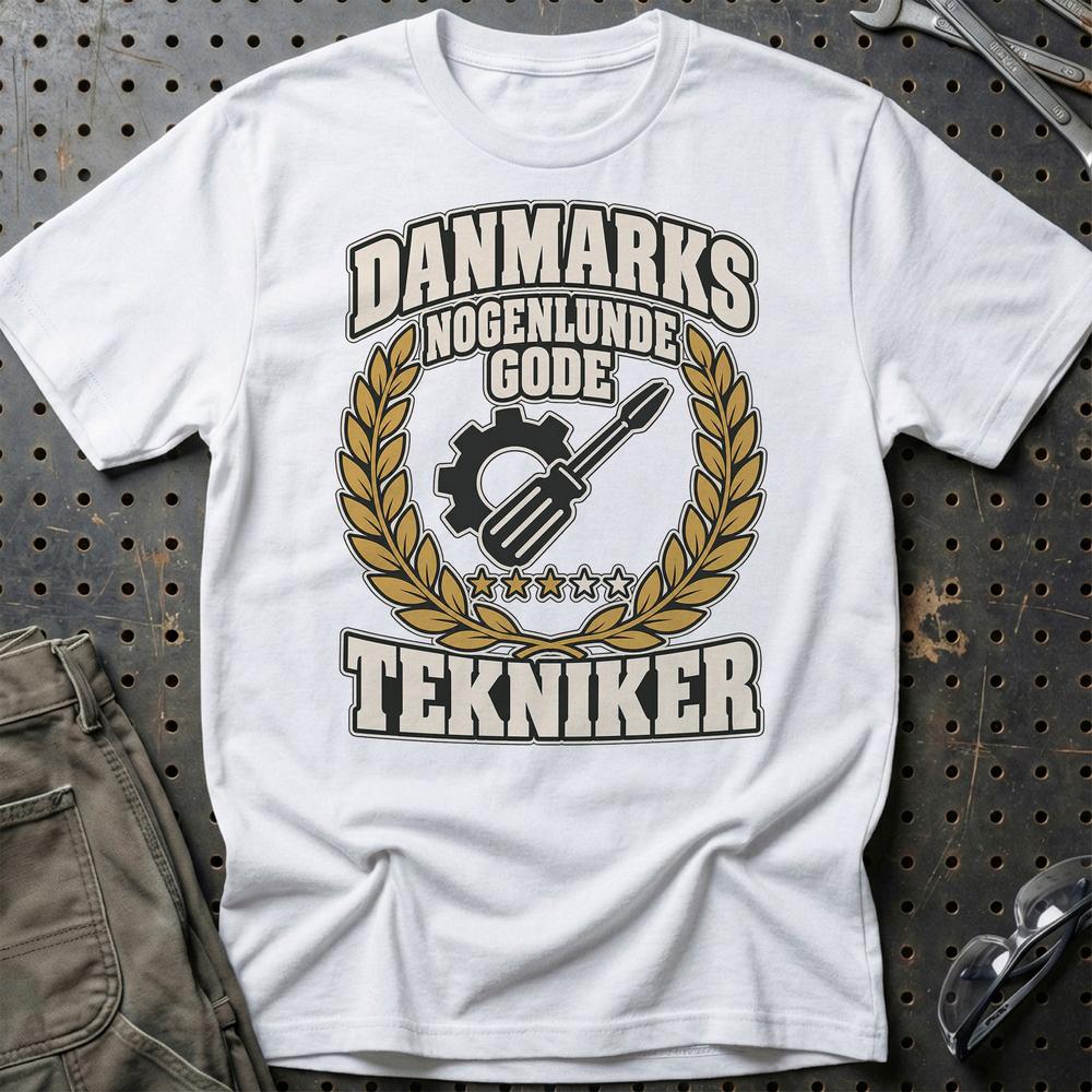 
Produktbillede af Tekniker – Danmarks Nogenlunde Gode T-Shirt