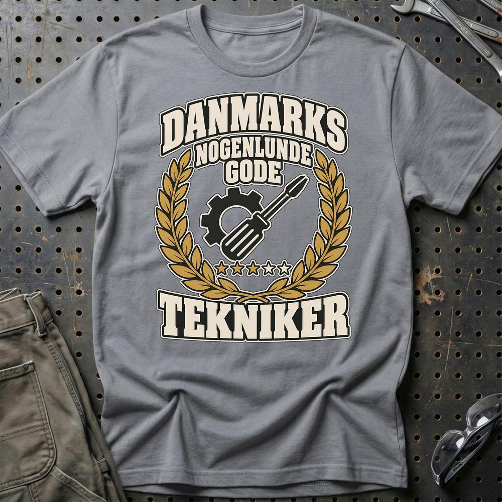 
Produktbillede af Tekniker – Danmarks Nogenlunde Gode T-Shirt