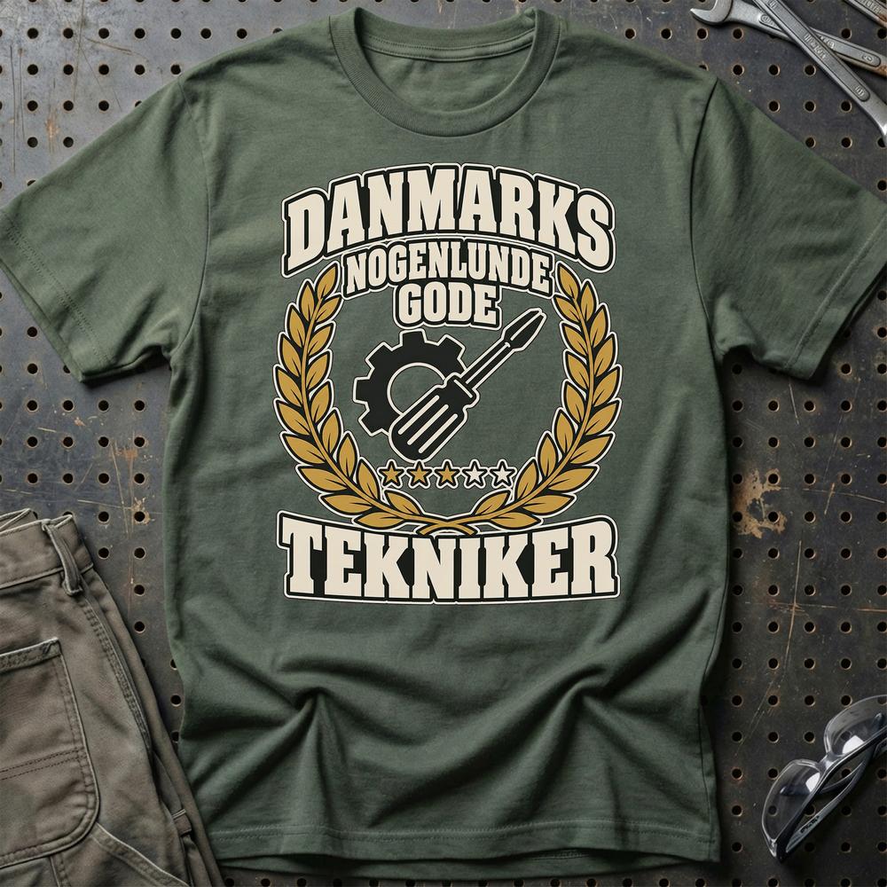 
Produktbillede af Tekniker – Danmarks Nogenlunde Gode T-Shirt