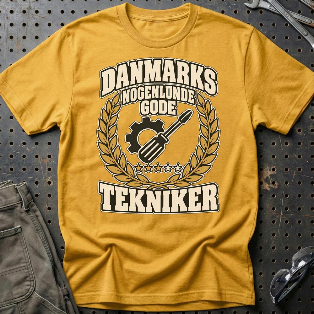 
Produktbillede af Tekniker – Danmarks Nogenlunde Gode T-Shirt