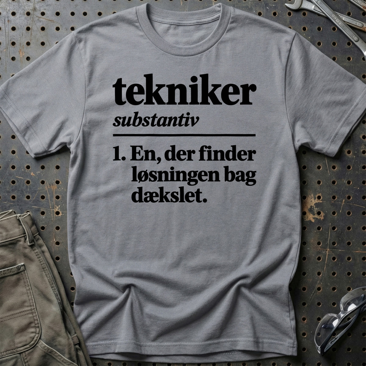 
Tekniker – Definition T-Shirt – Grå Sport