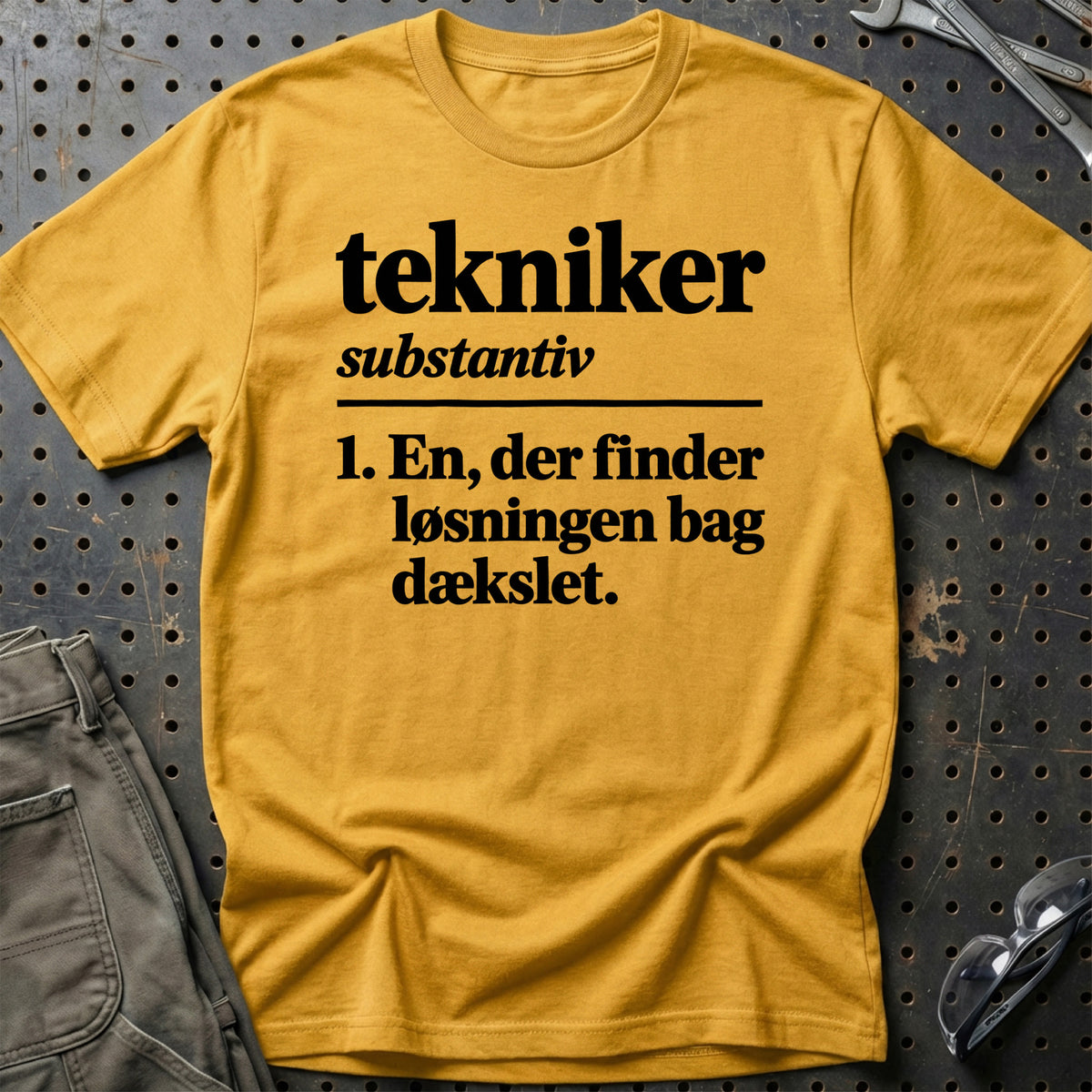 
Tekniker – Definition T-Shirt – Guld