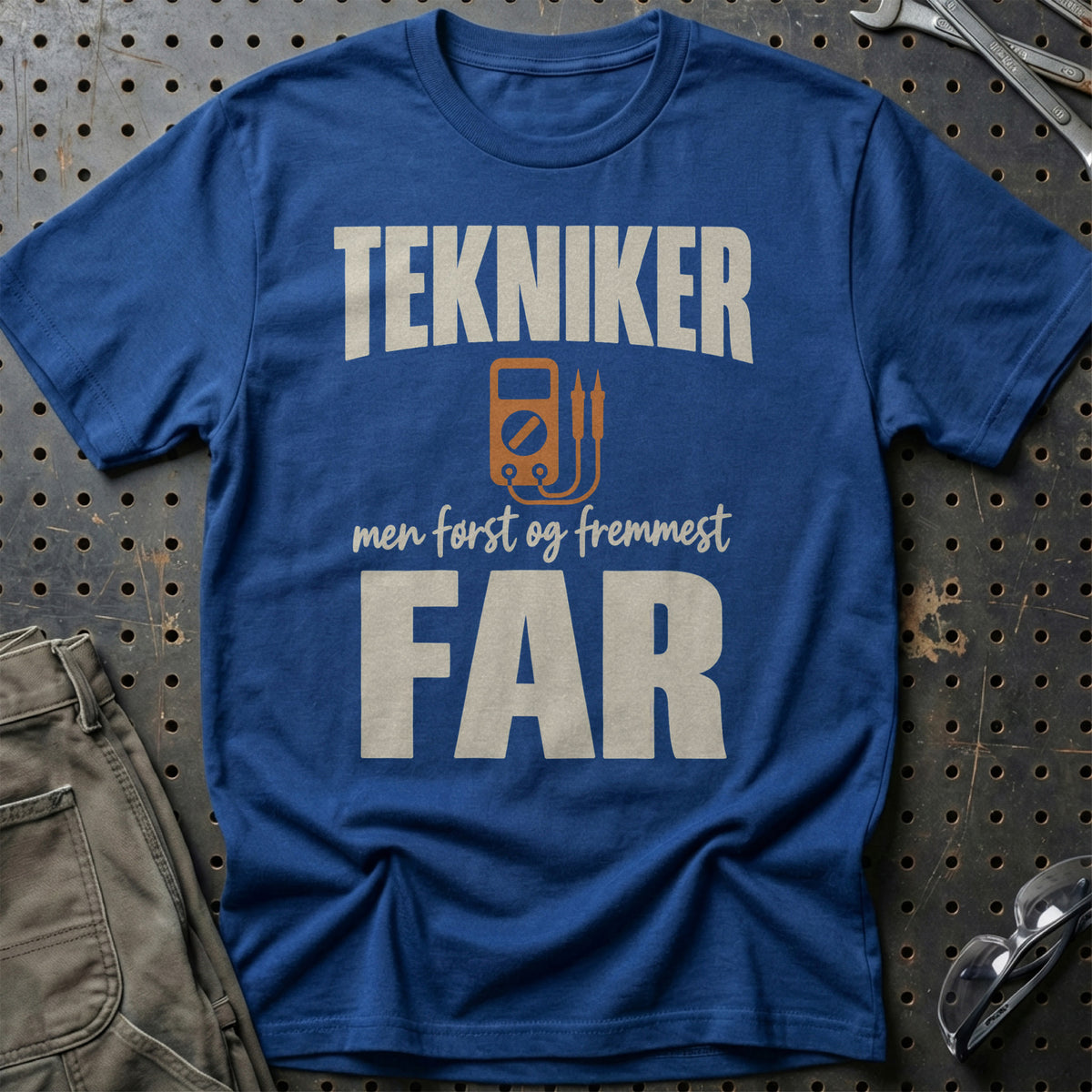 
Produktbillede af Tekniker – Men Først Og Fremmest Far T-Shirt
