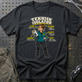 
Teknisk isolatør – Holder på varmen – Unisex T-Shirt – Sort