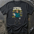 
Teknisk isolatør – Tænker i millimeter – Unisex T-Shirt – Sort