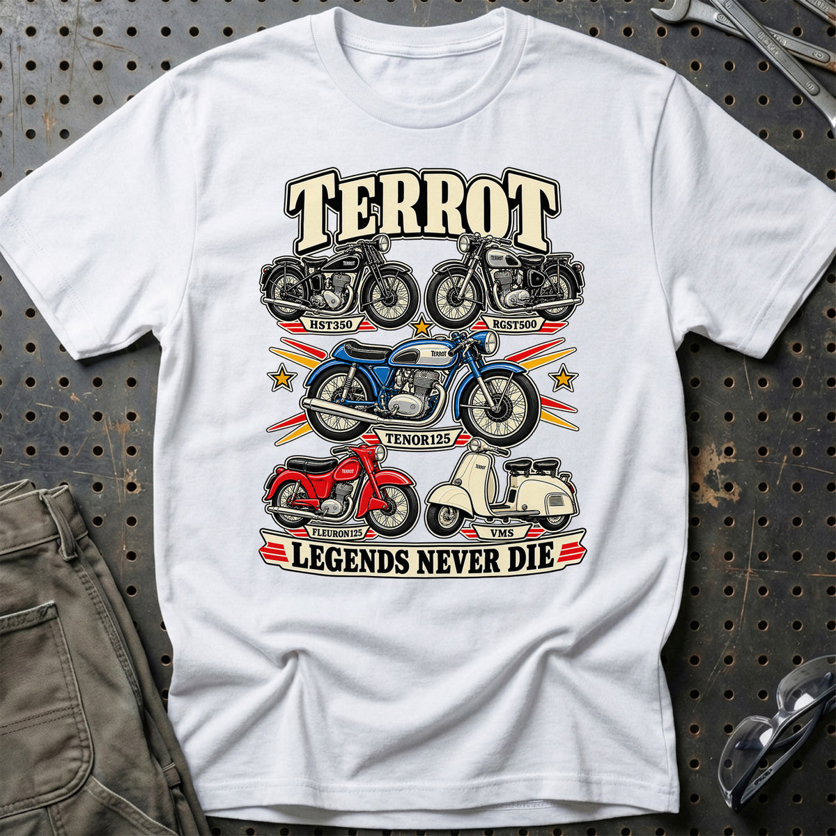 
Produktbillede af Terrot Legends Never Die T-Shirt