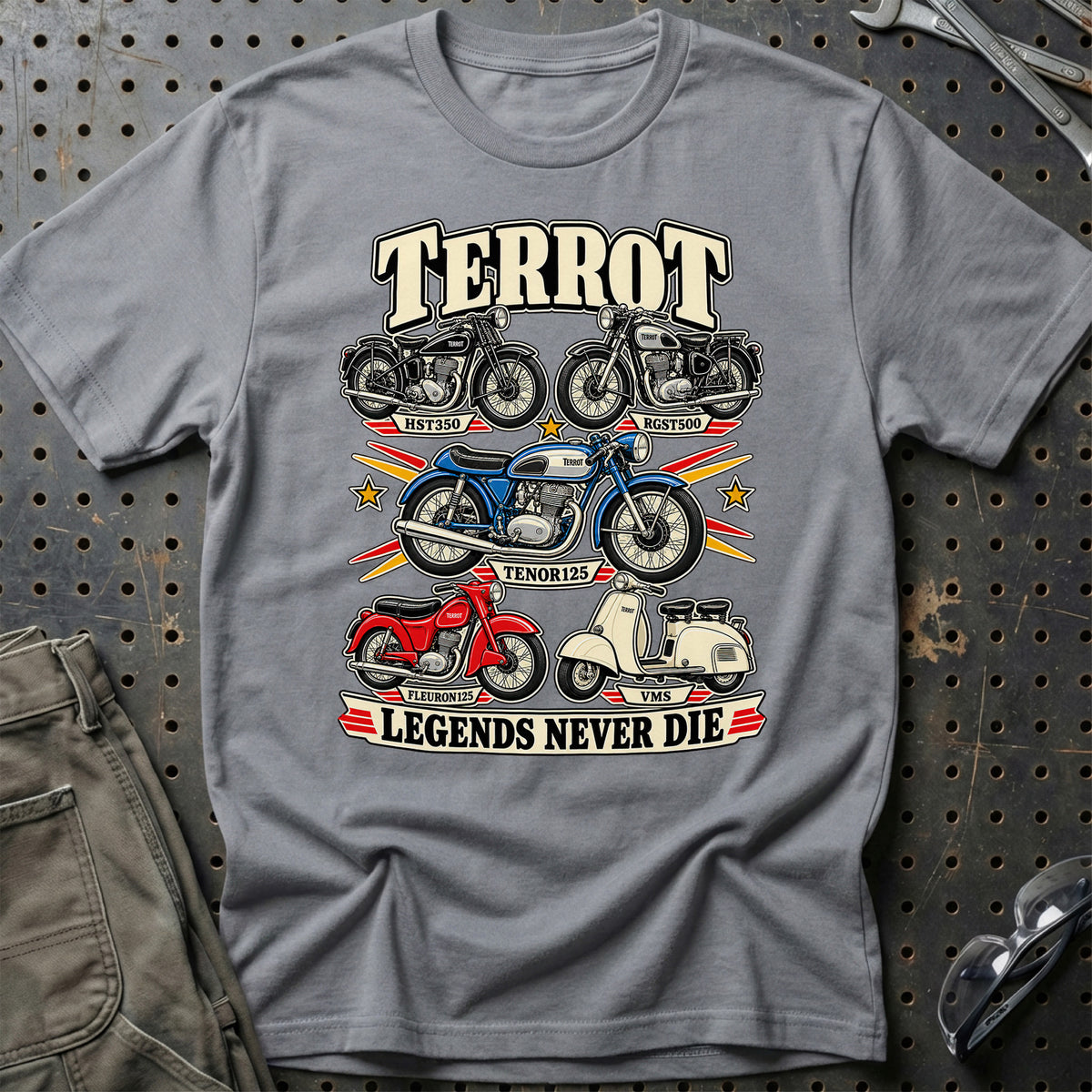 
Produktbillede af Terrot Legends Never Die T-Shirt