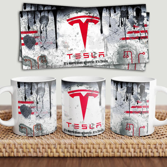 Tesla Keramisk Krus-Krus-Tesla-Garage Culture Shop- garage - man cave - merchandise