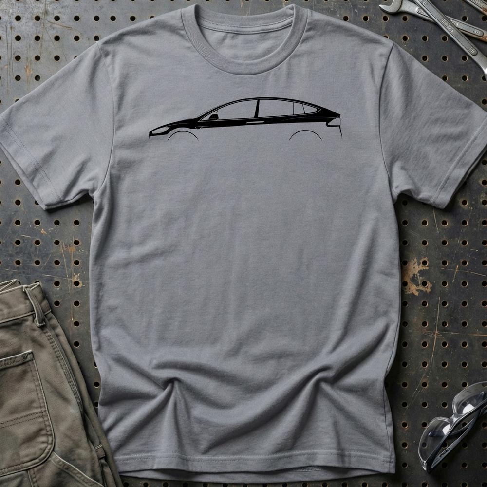 
Produktbillede af Tesla Model X Silhuet T-Shirt
