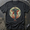 Texaco Pinup T-Shirt-Beklædning-Motoroil-Sort-S-Garage Culture Shop- garage - man cave - merchandise
