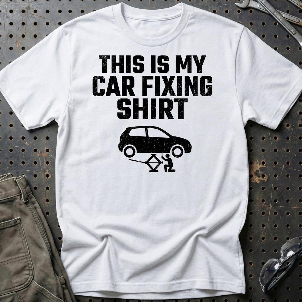 
Produktbillede af This Is My Car Fixing Shirt T-Shirt