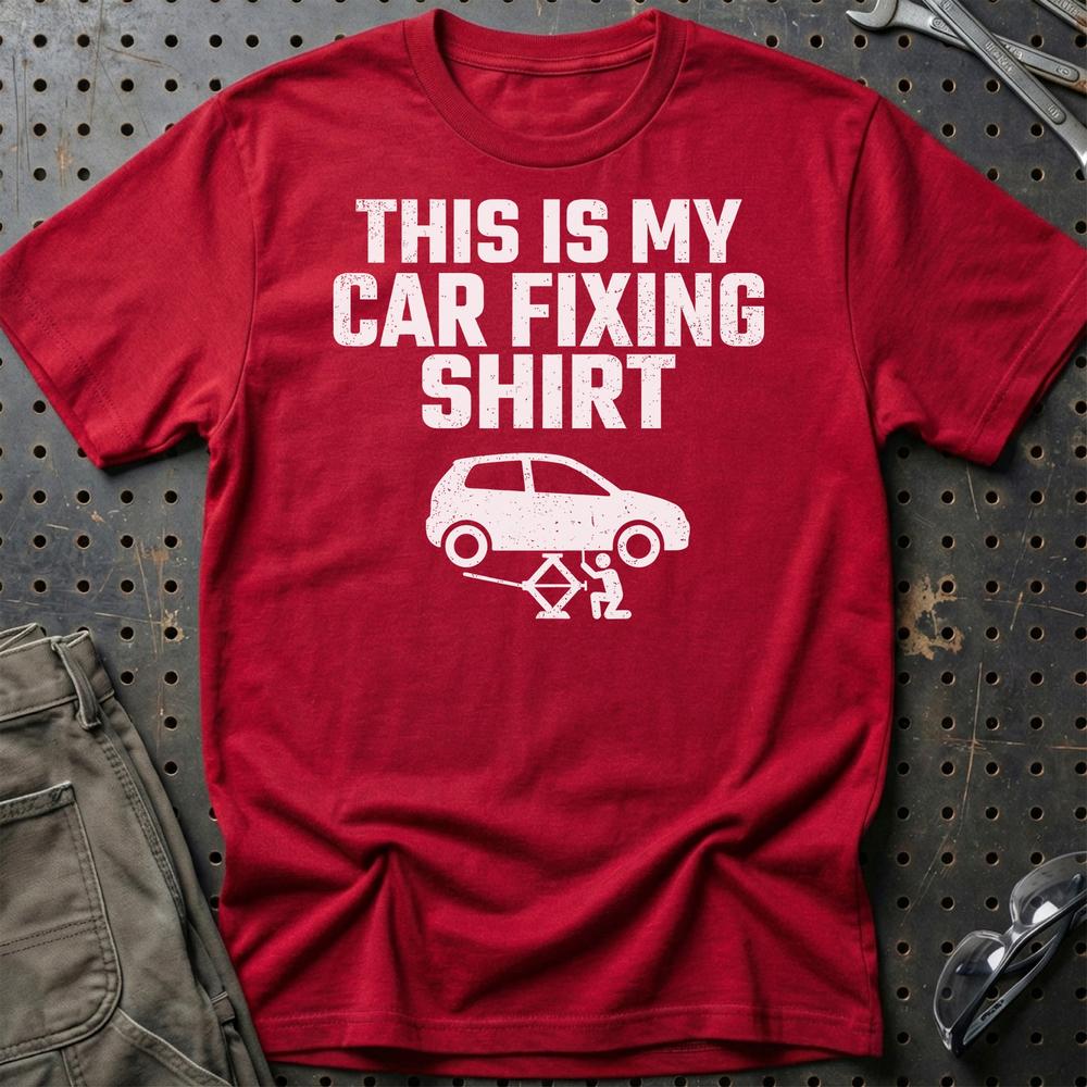 
Produktbillede af This Is My Car Fixing Shirt T-Shirt