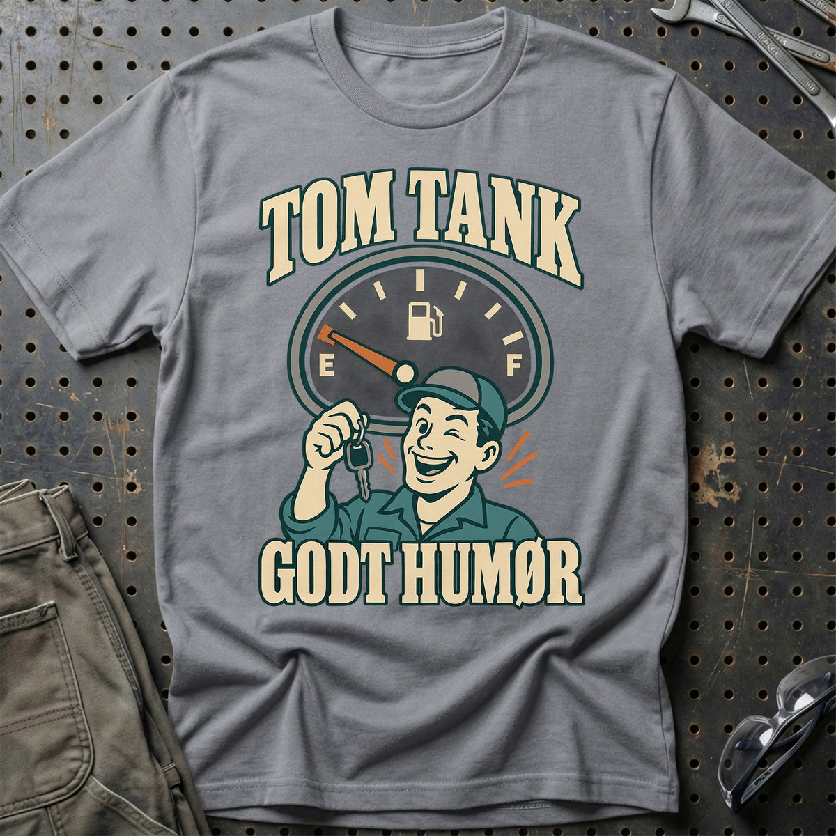 
Tom tank – Godt humør T-Shirt – Grå Sport