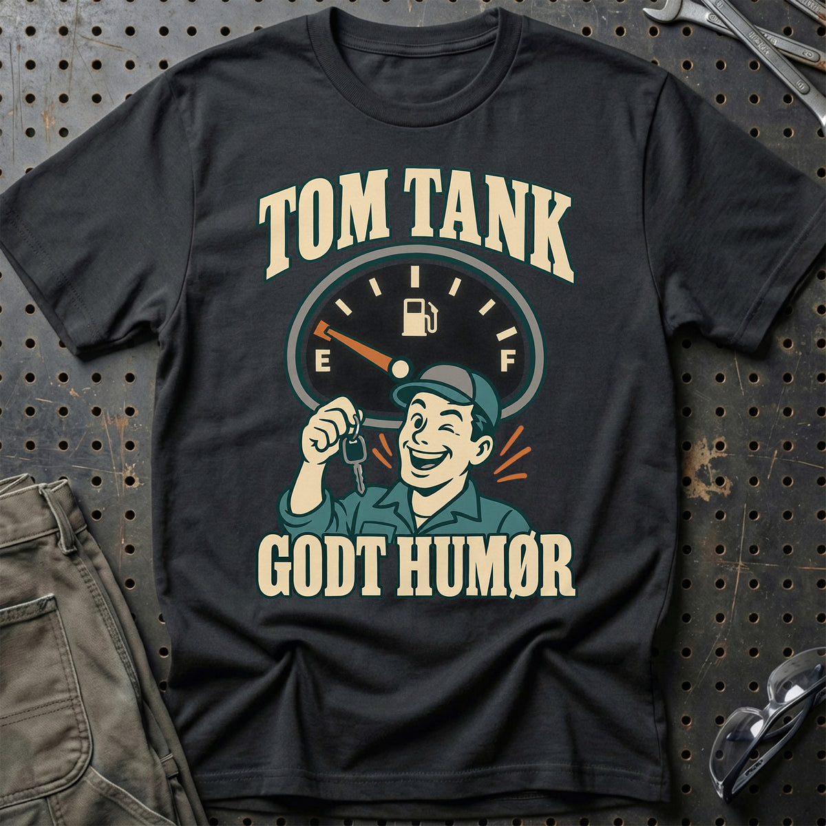 
Tom tank – Godt humør T-Shirt – Sort