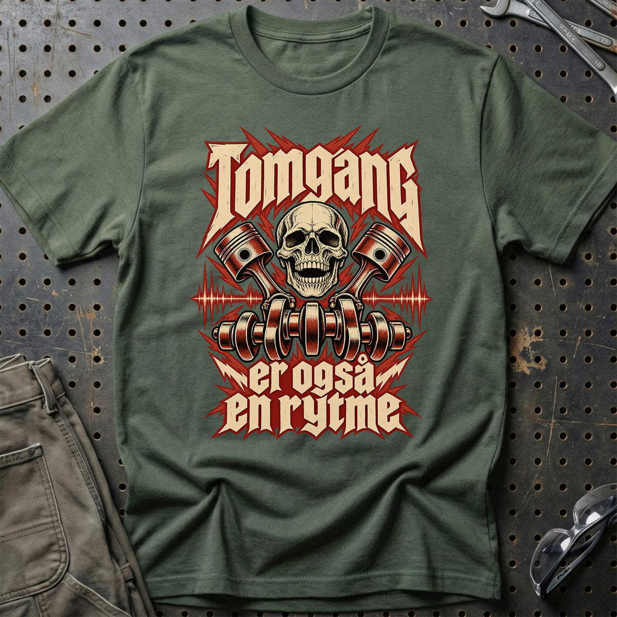 
Produktbillede af Tomgang er også en rytme – Rock T-Shirt