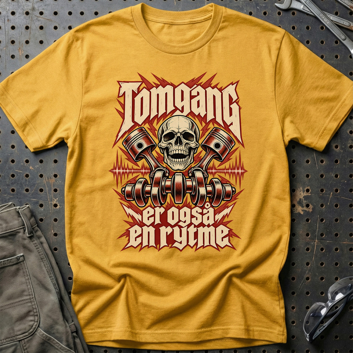 
Produktbillede af Tomgang er også en rytme – Rock T-Shirt