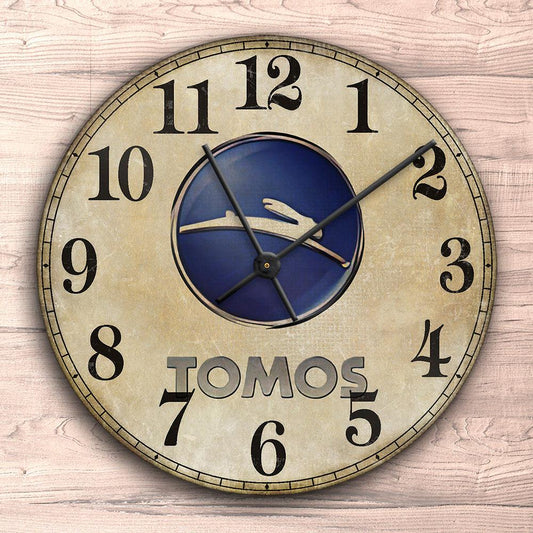 Tomos Vægur Rundt-Clock-Tomos-Garage Culture Shop- garage - man cave - merchandise