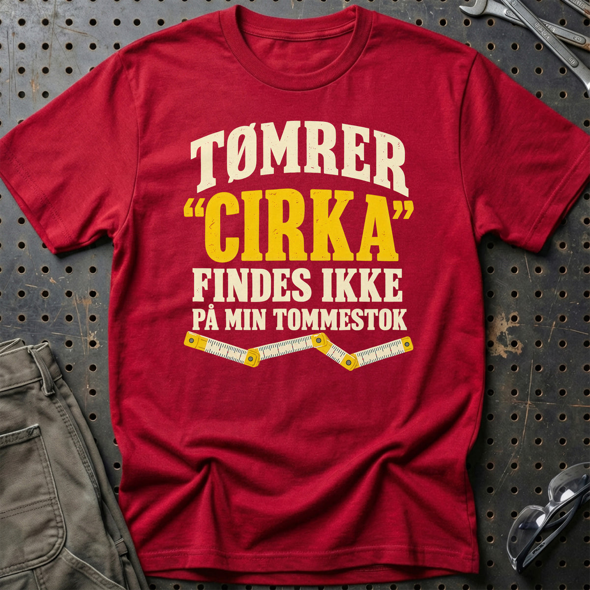 
Produktbillede af Tømrer – Cirka Findes Ikke På Min Tommestok T-Shirt