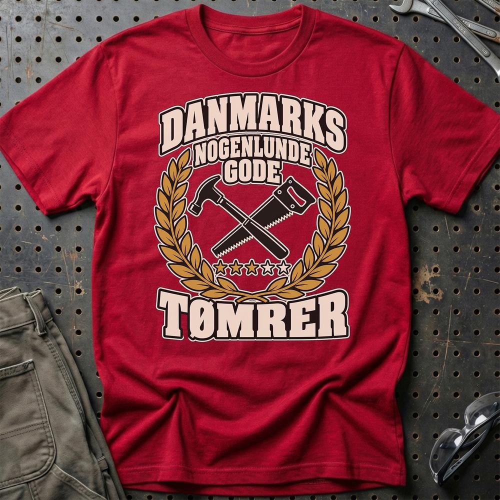 
Produktbillede af Tømrer – Danmarks Nogenlunde Gode T-Shirt