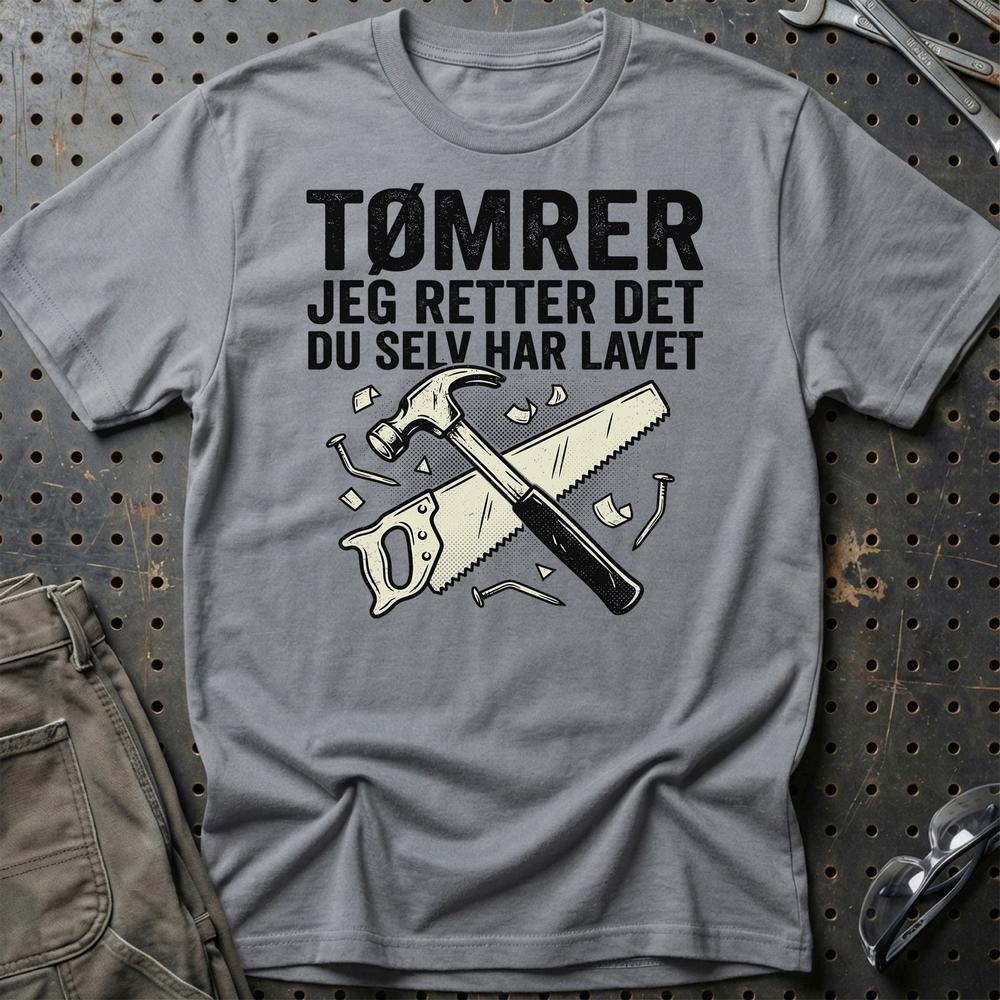 
Produktbillede af Tømrer - Jeg Retter Det Du Selv Har Lavet T-Shirt