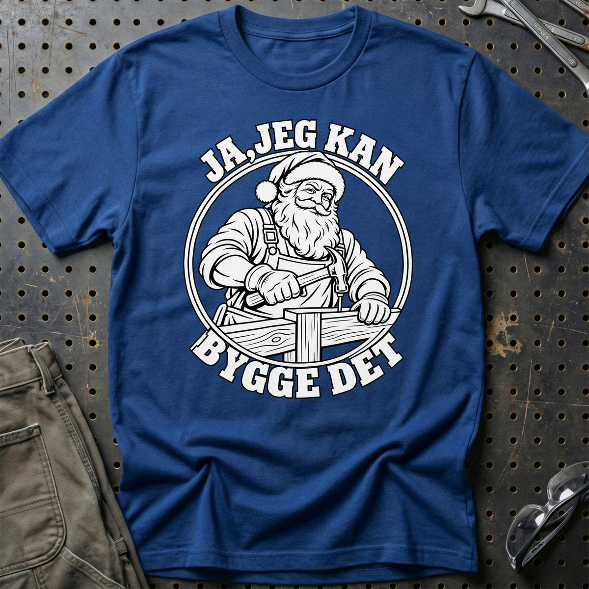 
Tømrer – Santa Kan Det – Jul T-Shirt – Blå Royal