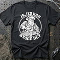 
Tømrer – Santa Kan Det – Jul T-Shirt – Sort