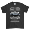Toyota Corolla AE86 T-Shirt-Beklædning-Toyota-Sort-S-Garage Culture Shop- garage - man cave - merchandise