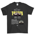 Toyota Hilux T-Shirt-Beklædning-Toyota-Sort-S-Garage Culture Shop- garage - man cave - merchandise